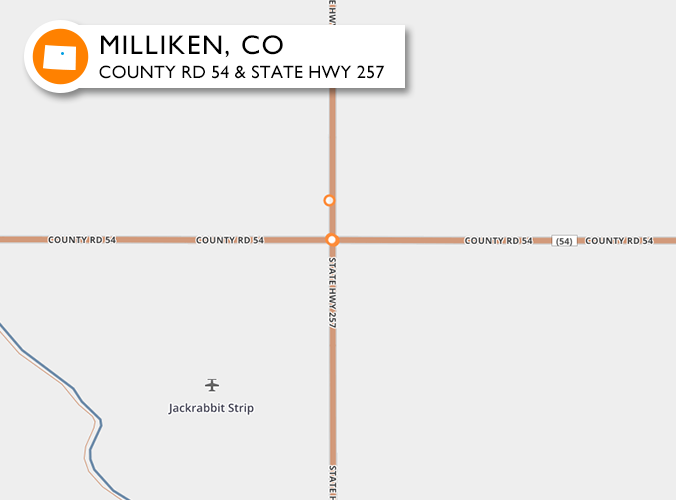 Accidents on one of the worst roads in Milliken, CO
