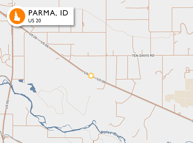 Accidents on one of the worst roads in Parma, ID