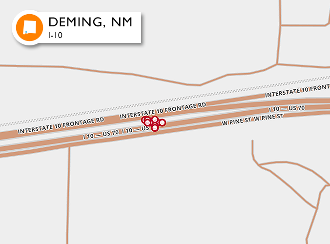 Accidents on one of the worst roads in Deming, NM
