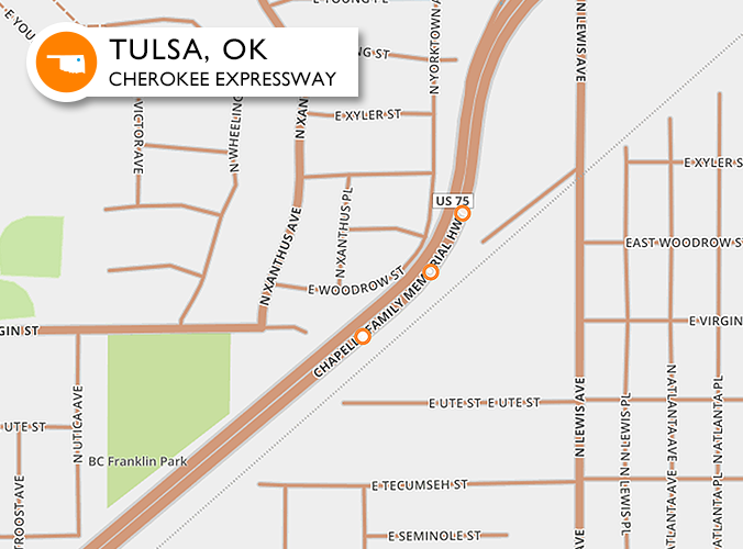 Accidents on one of the worst roads in Tulsa, OK