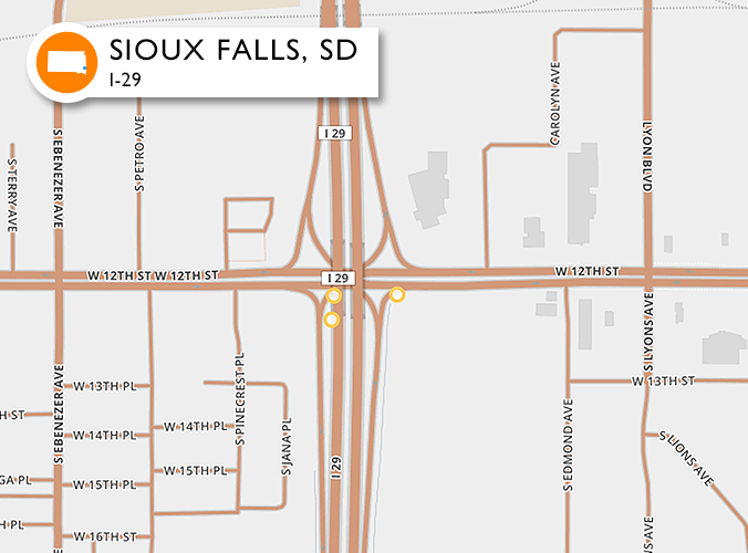 Accidents on one of the worst roads in Sioux Falls, SD