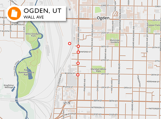 Accidents on one of the worst roads in Ogden, UT